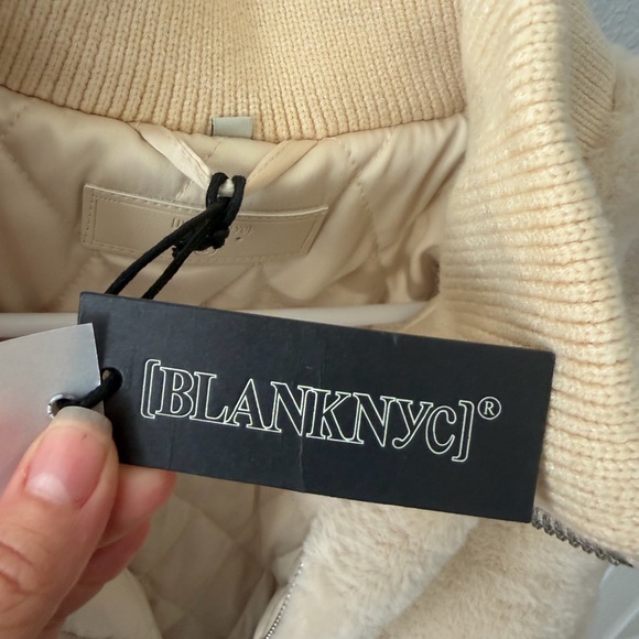 Blank NYC Beige Teddy Jacket - Picture 3 of 5